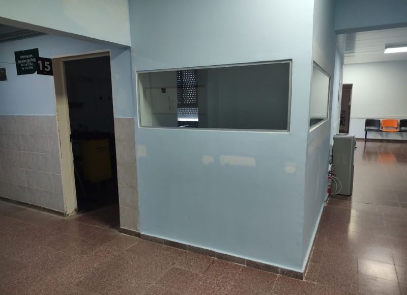 Avanza la ampliación del office de enfermería en Maternidad