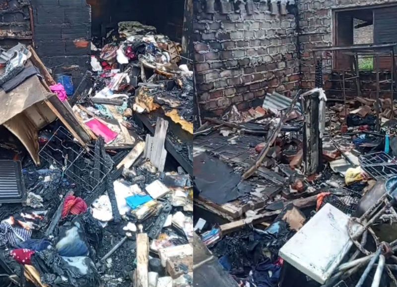 VIDEO | Solidaridad en marcha: piden colaboración para la familia que perdió todo en el incendio de Barrio Progreso
