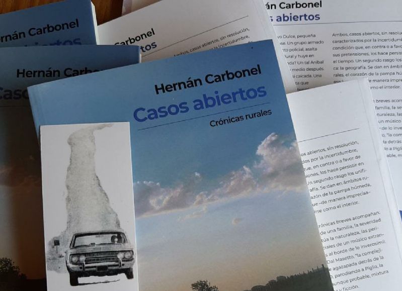 Hernán Carbonel presenta en Junín su libro Casos Abiertos