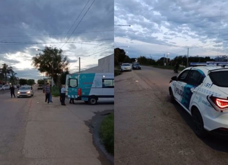 VIDEO | Choque entre un auto y una moto en Avenida Larrea y Saavedra