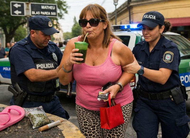 La encontraron paseando: cayó una mujer que escapó de su arresto domiciliario por drogas