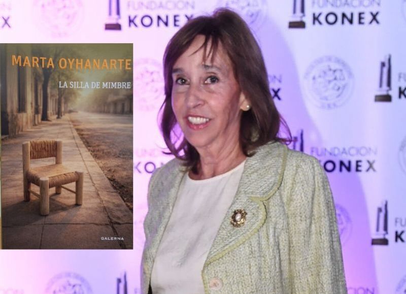 La abogada rojense Marta Oyhanarte presentó su libro “La silla de mimbre”