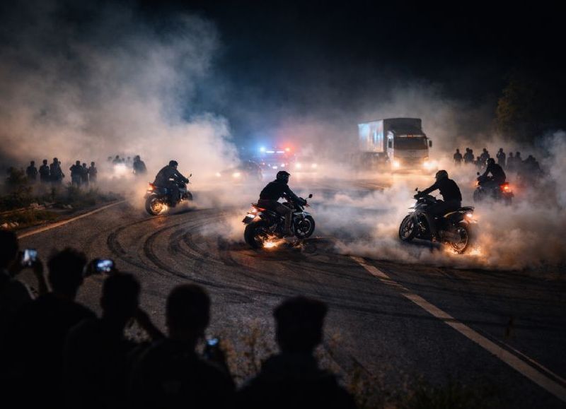 VIDEO | Maniobras temerarias en la ruta 45 encendieron la alarma entre vecinos