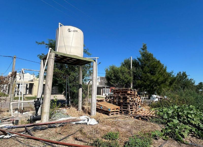 Robaron una bomba de agua en el Taller Protegido Grupo Esperanza