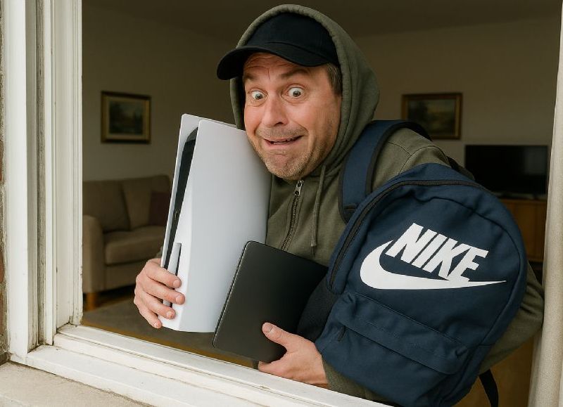 Detuvieron a un hombre tras ser identificado por cámaras en un robo domiciliario