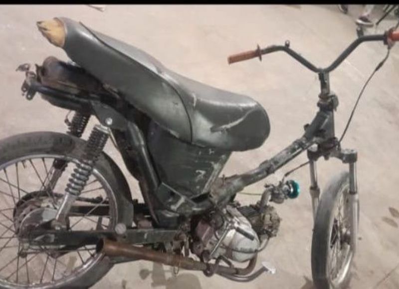Secuestraron una moto por circular sin patente ni documentación