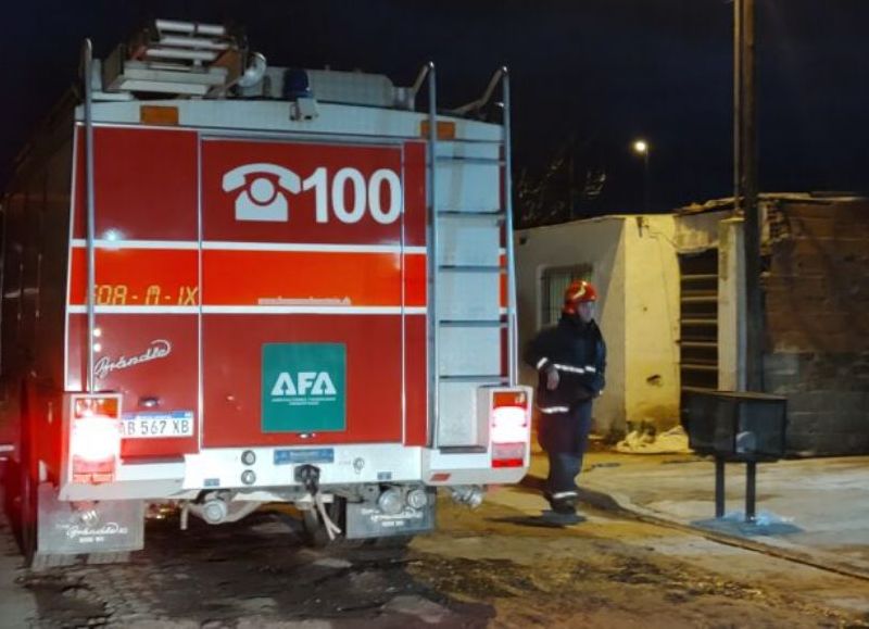 Se produjo un principio de incendio en una vivienda en barrio Unión