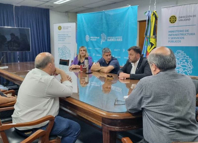 VIDEO | Bouvier mantuvo una intensa agenda de trabajo en la ciudad de La Plata