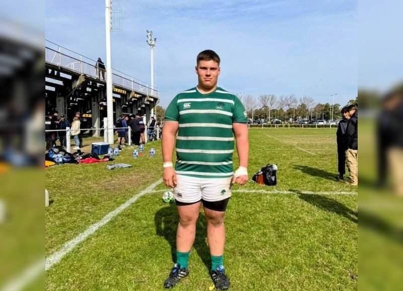 Rojas aporta talento al rugby regional: Antonio Raposo fue citado a la UROBA