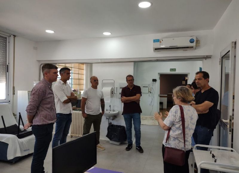 Se habilitó el sector de Hemodiálisis del Hospital Municipal Unzué