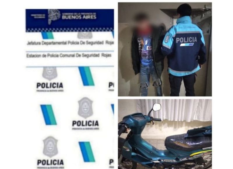 La Policía recuperó una moto robada y detuvo a un sospechoso