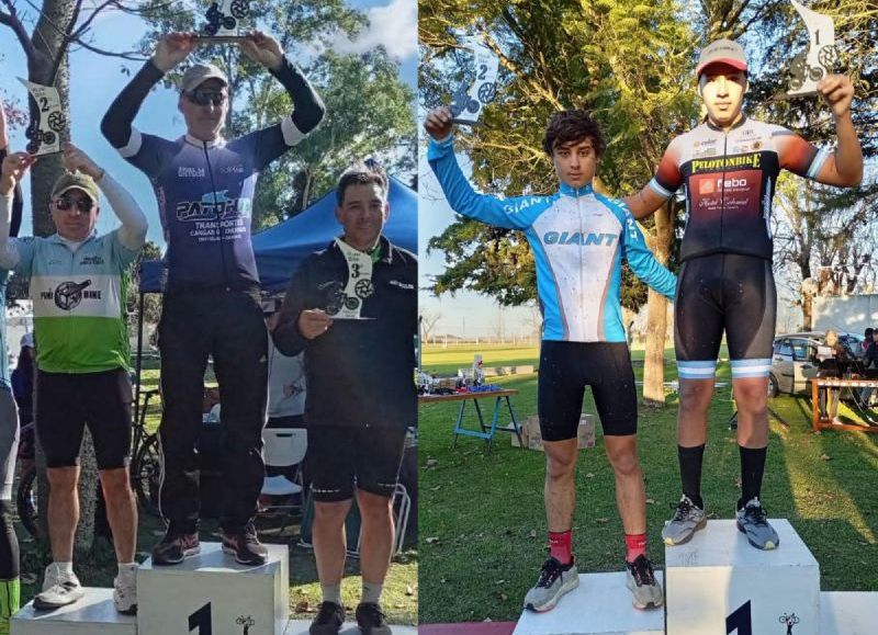 El "Team Aguilar" volvió a destacarse en el Rural Bike de Albarellos
