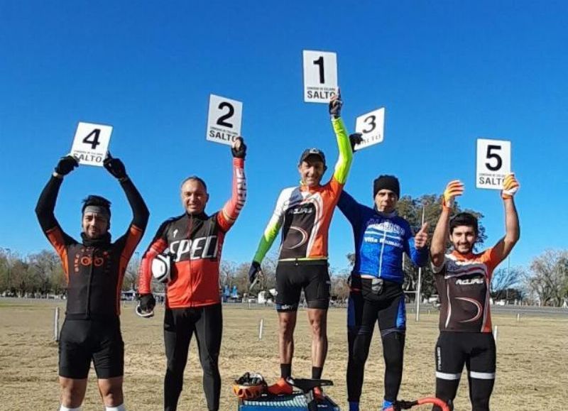 El ciclista Claudio Torres triunfó en Salto