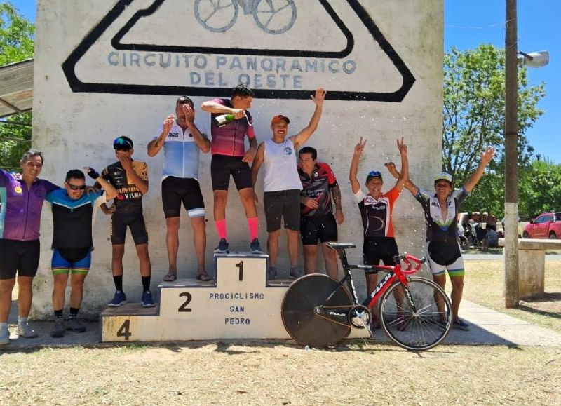 Ciclismo: se corrió la última del año en San Pedro