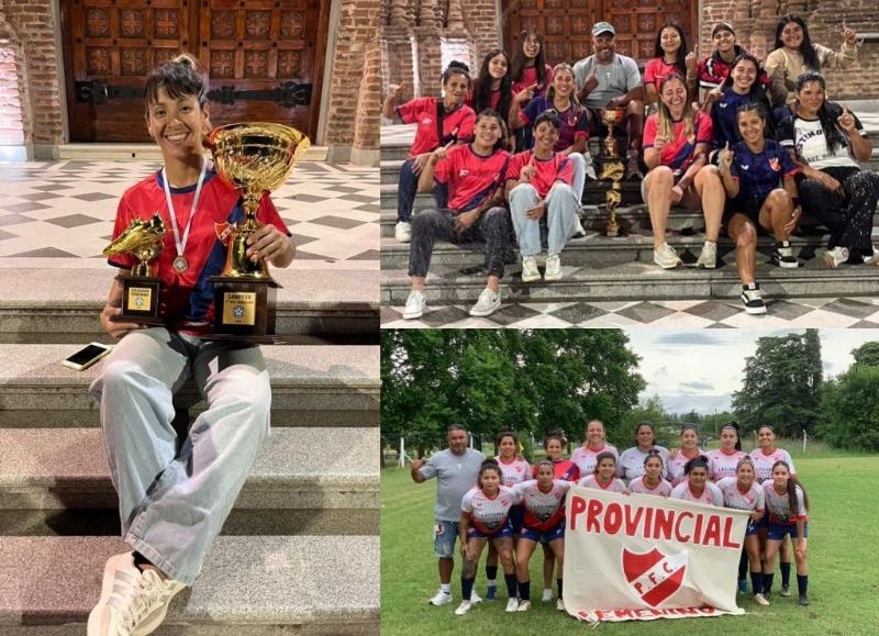 Provincial se consagró campeón de la Liga de Pergamino: Leila Tisera goleadora y figura