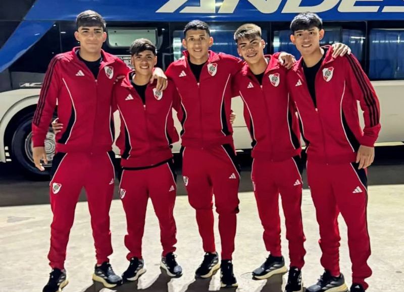 El rojense Santiago Espíndola viajó a España para disputar el Mundial de Clubes Sub-18 con River