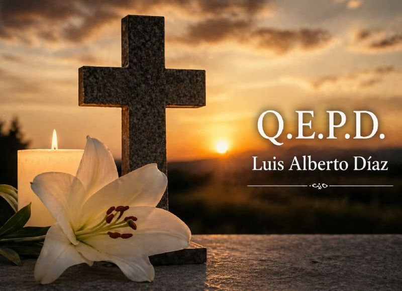 Luis Alberto Díaz dejó este mundo y la ciudad lo despide