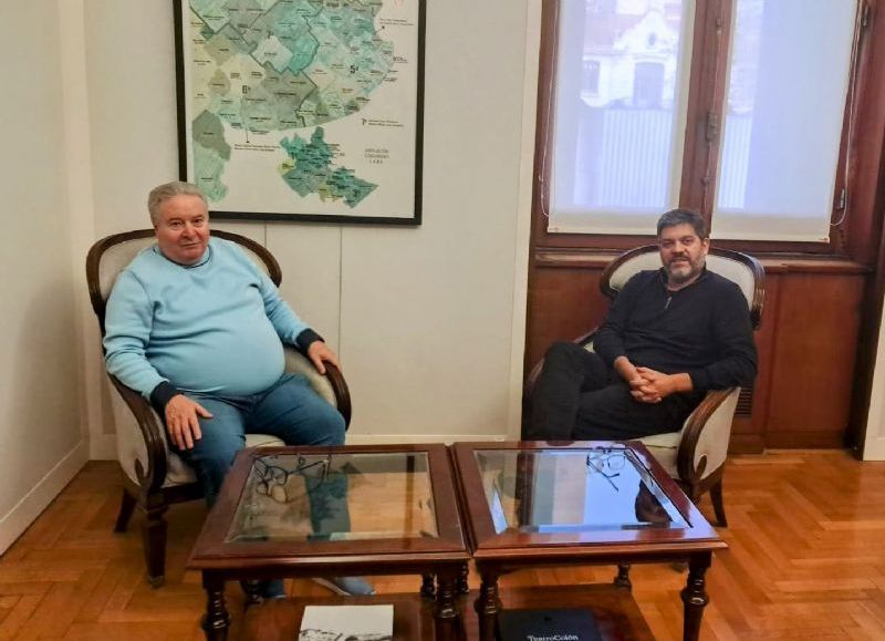 Alessandro llevó la agenda de Salto a La Plata y reclamó nuevas obras para el distrito