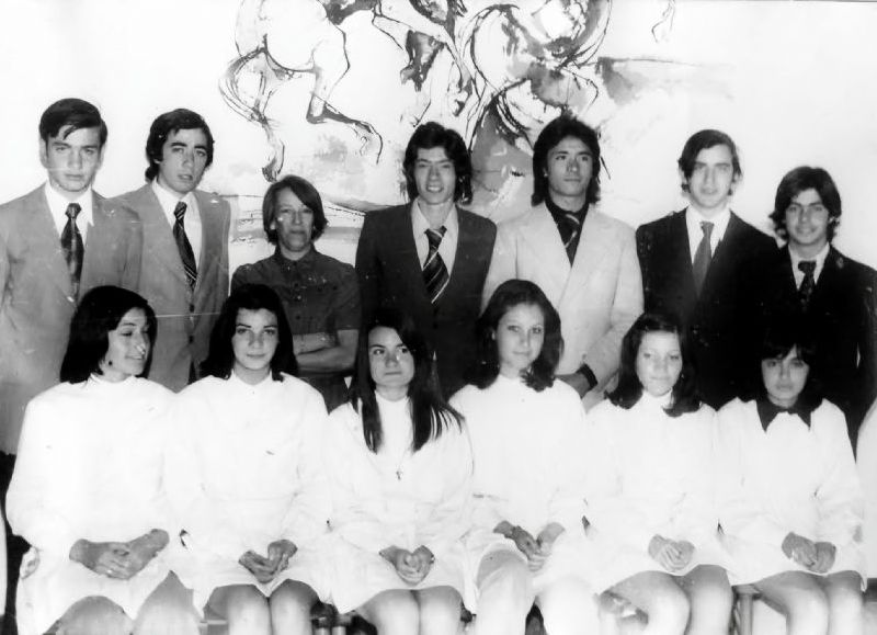 Egresados 1974 ENSNA Bachiller con Orientacion Docente