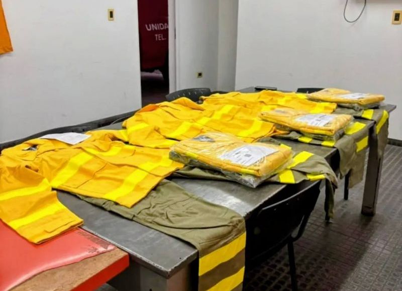 Bomberos Voluntarios de Carabelas incorporaron nuevo equipamiento para incendios forestales