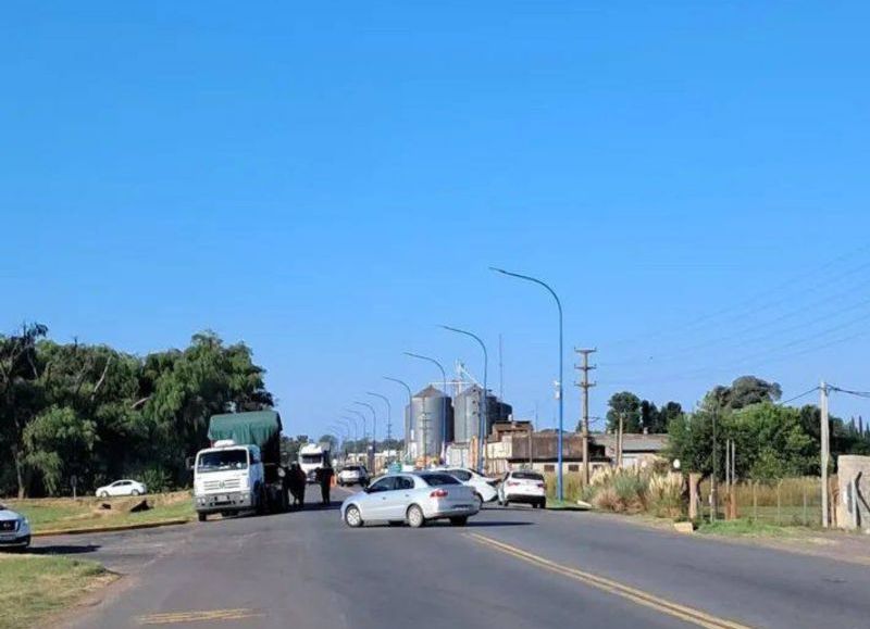 Se produjo un accidente vial en la Ruta 188, a la altura del kilómetro 111