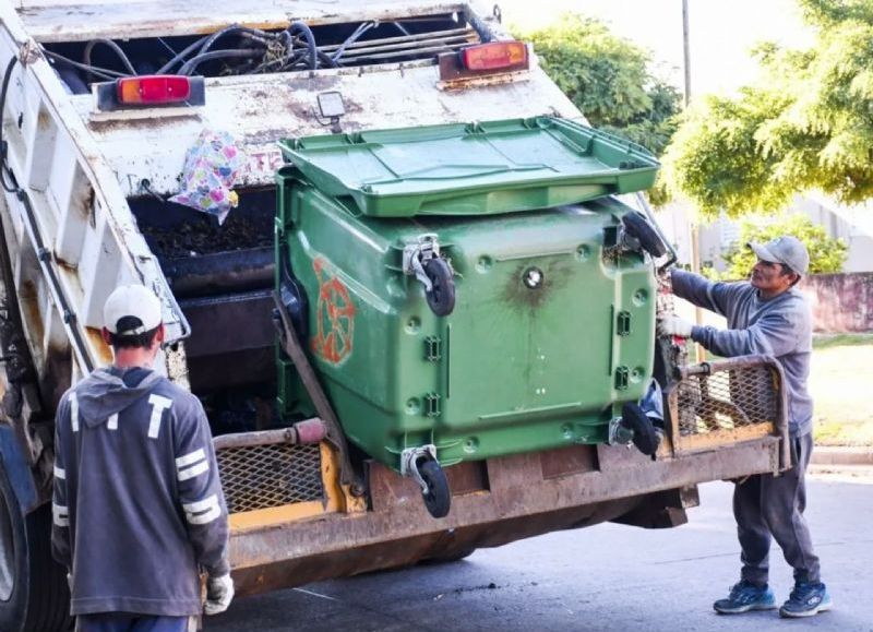 La Municipalidad informó cómo será el cronograma de recolección durante los feriados
