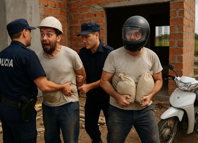 Dos detenidos por un robo en una obra en construcción