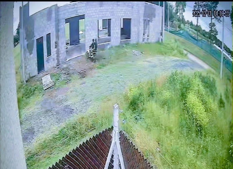 Robaron en una obra en construcción