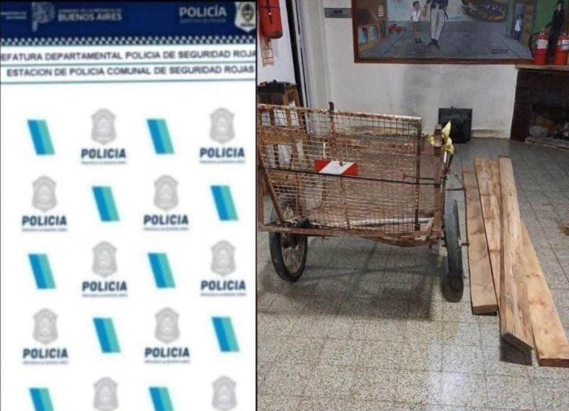 Allanaron una vivienda tras el robo en una maderera y recuperaron tirantes sustraídos