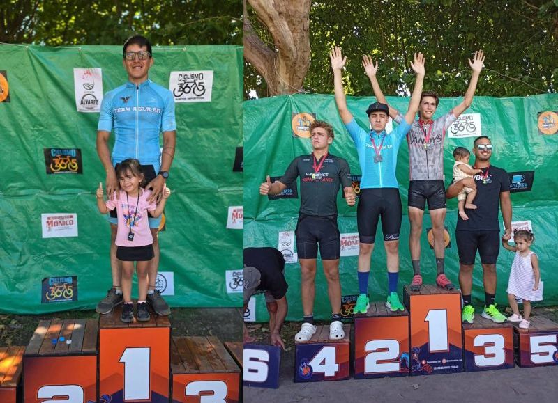 Ciclismo: el Team Aguilar compitió en Villa Spil