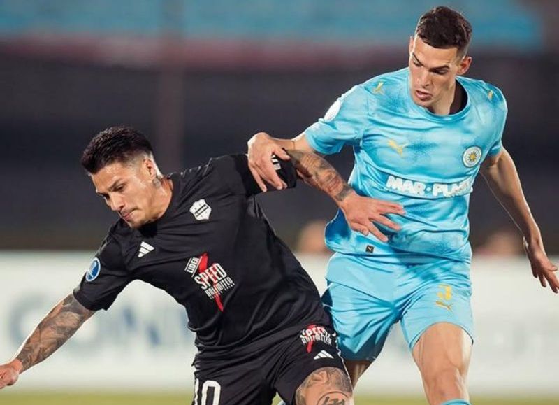 Kevin Silva fue figura ante Riestra y se destacó en la Copa Sudamericana