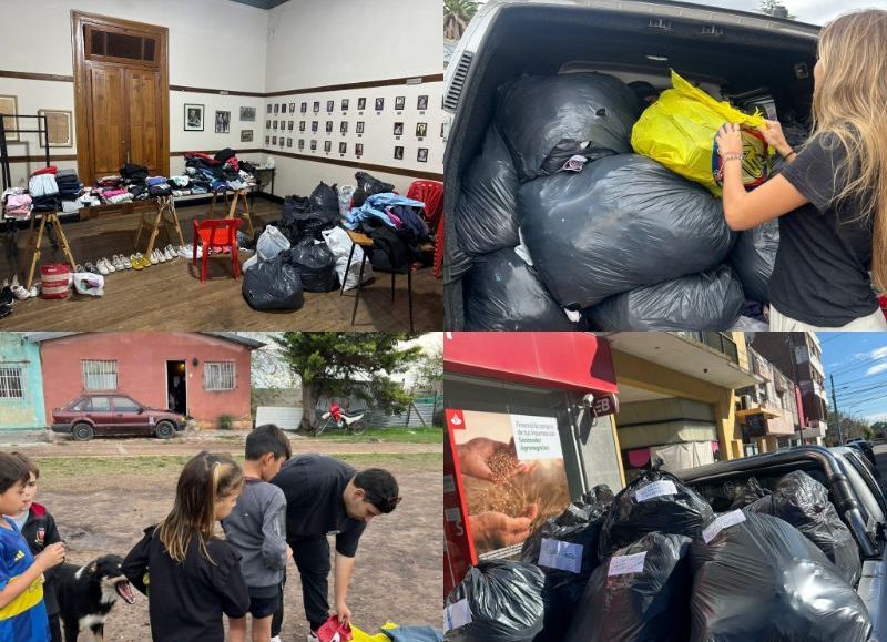 Juventud Radical se moviliza para ayudar a los afectados por las inundaciones