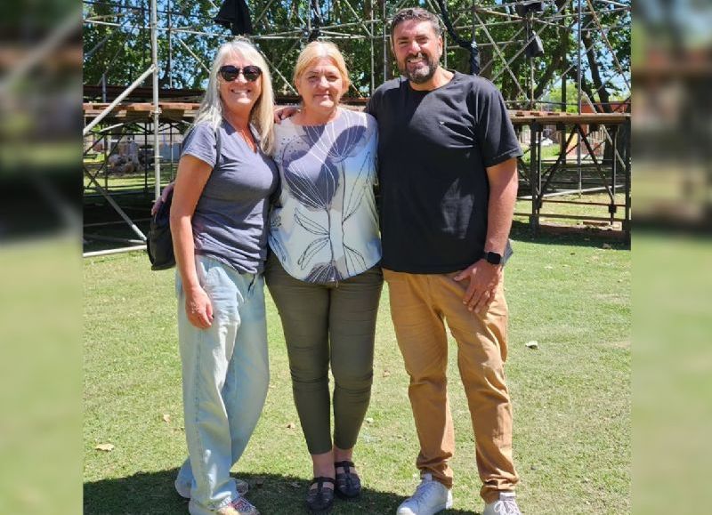 El Gobierno provincial financiará infraestructura para la Fiesta de la Galleta en Rafael Obligado