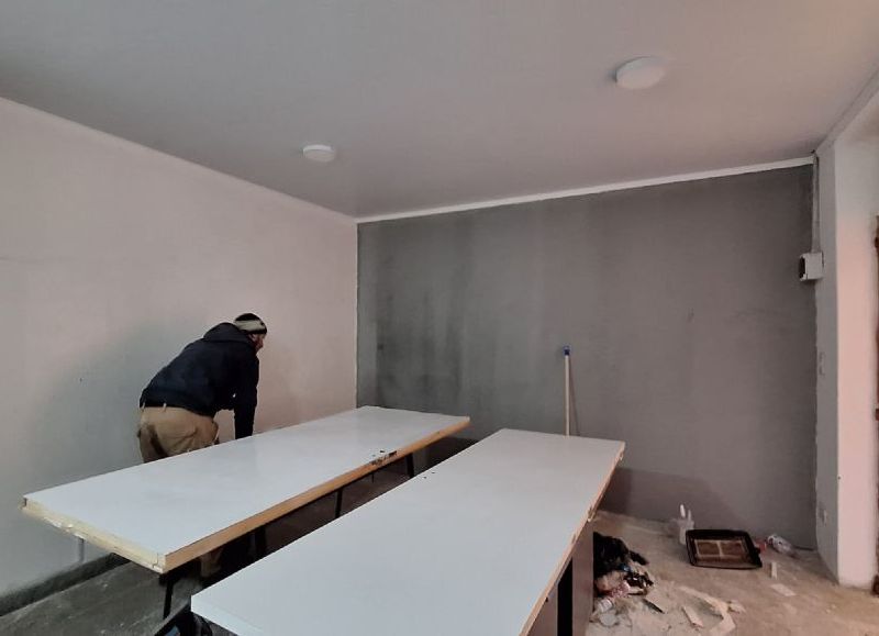 La refacción de la sede de la DDI local entra en su etapa final