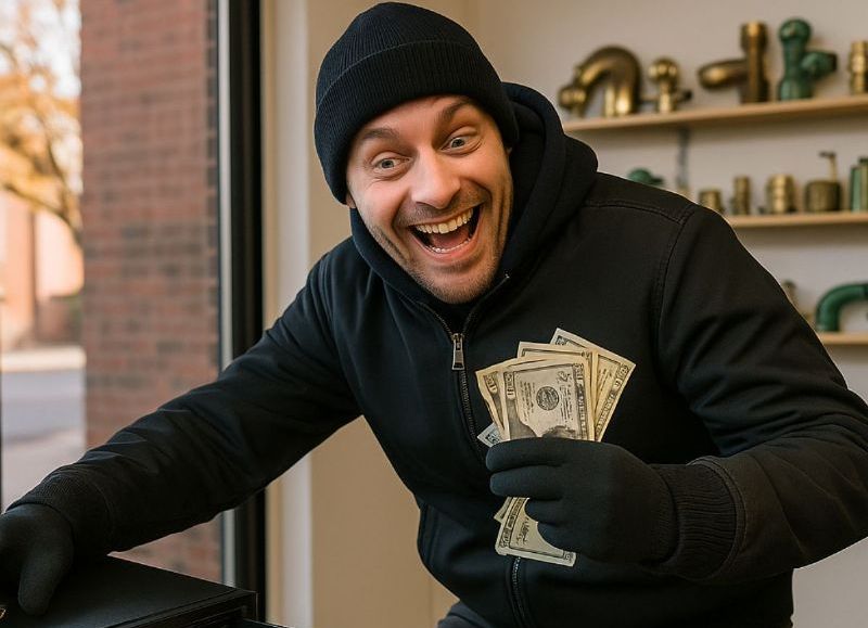 Un hombre cayó preso tras un allanamiento por el robo a un comercio