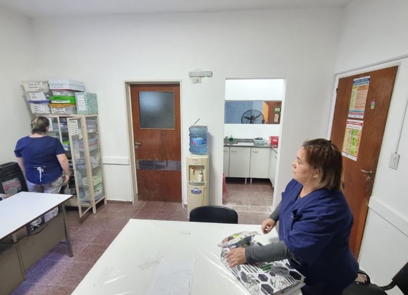 Habilitaron un nuevo office para el área de Enfermería y Maternidad en el hospital
