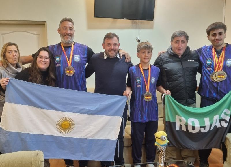 VIDEO | El intendente recibió a los campeones mundiales de Taekwondo