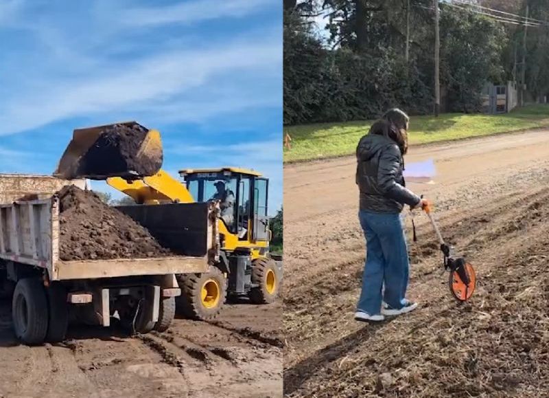 VIDEO | El plan Terral 1 avanza con el movimiento de suelo y la marcación de lotes