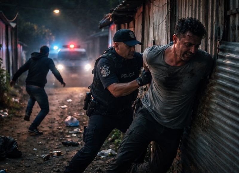 La Policía detuvo a un hombre por disturbios en La Loma