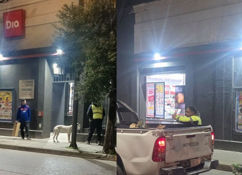 Inspectores municipales le decomisaron la mercadería a un vendedor ambulante de flores