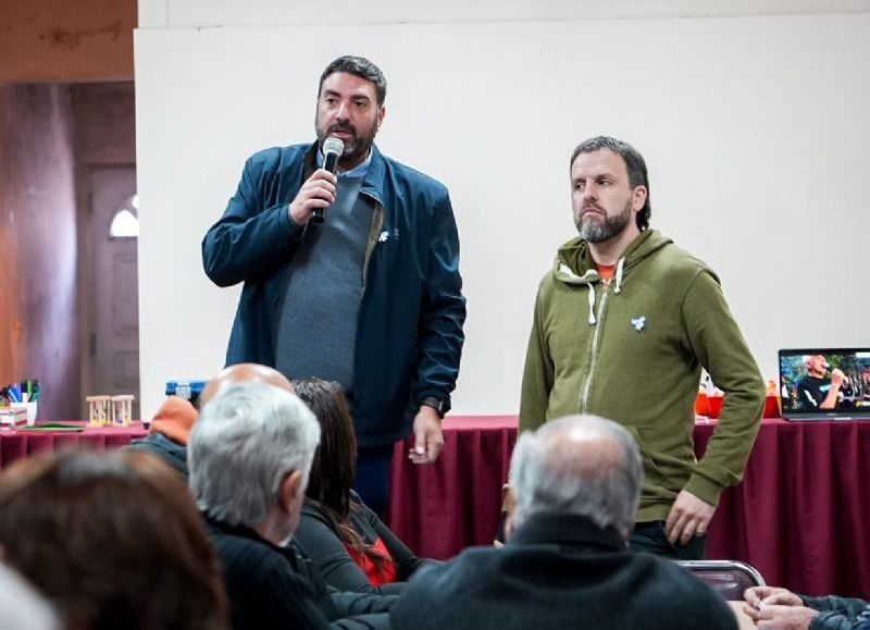 Ramiro Baguear y Gabriel Katopodis encabezaron una jornada de diálogo para pensar el futuro de Rojas