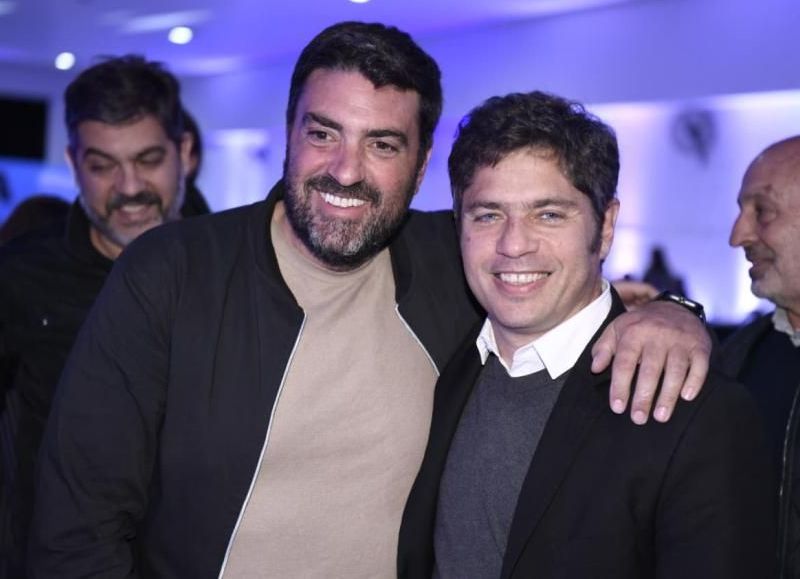 Baguear se mostró con Kicillof y llamó a frenar a Milei en el Congreso