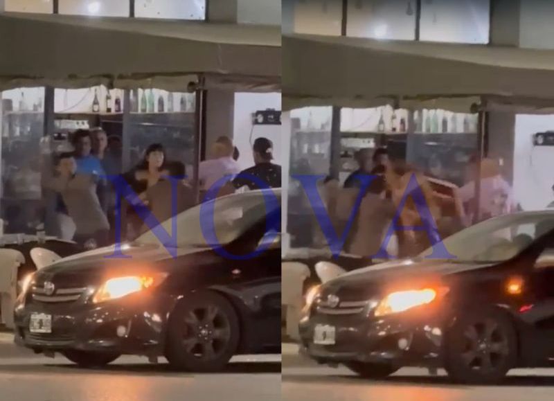 VIDEO | Violenta pelea en Urbana: botellazos, piñas y justicia por mano propia en pleno centro