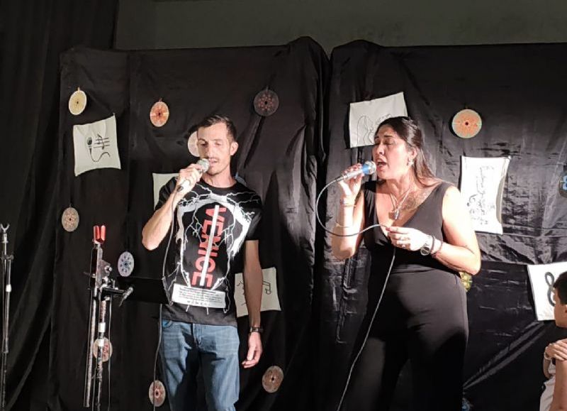 Se realizó el cierre del Taller de Canto para Adultos que se brinda en el Centro Cultural Santa Rita