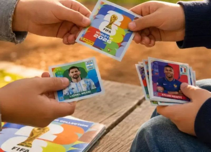 El Municipio organiza un encuentro para intercambiar figuritas del Mundial 2026 en Plaza San Martín