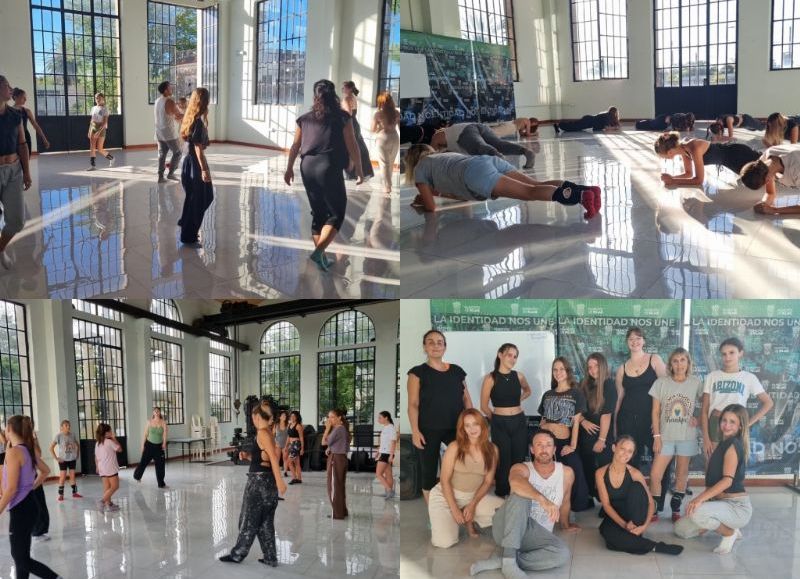 VIDEO | Se realizaron clases gratuitas del laboratorio de danzas contemporáneas Proyecto Cuerpos