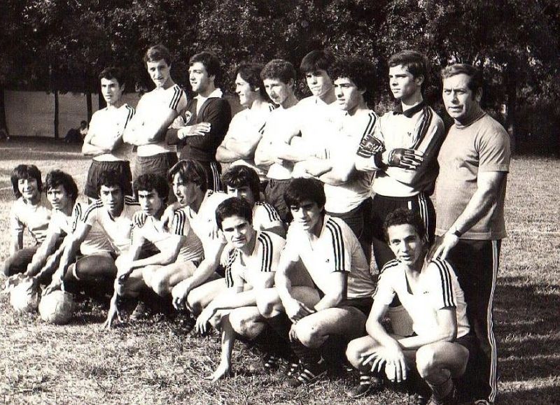 La Selección Juvenil de Fútbol Rojas 1981