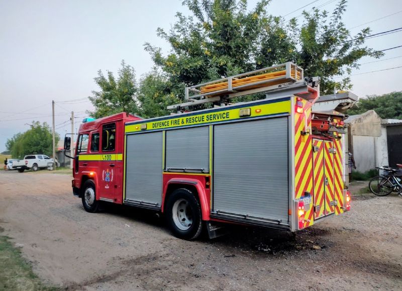 Se incendió una moto en Barrio Progreso: los vecinos lograron apagar el fuego y no hizo falta intervención de Bomberos