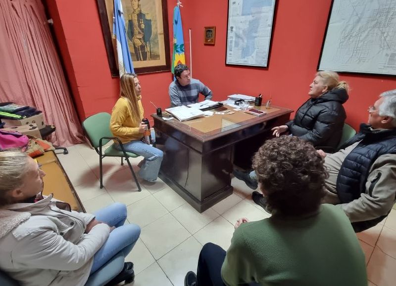 Funcionarios municipales planificaron nuevas acciones en Carabelas y Rafael Obligado