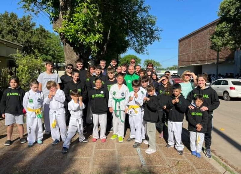 La Escuela Regional de Taekwon-Do tuvo un gran desempeño en la edición XXVIII de la Copa Ameghino